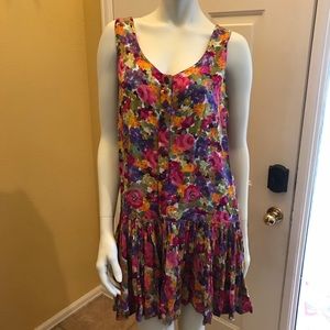 Floral Print Dress by Pasta Size Small